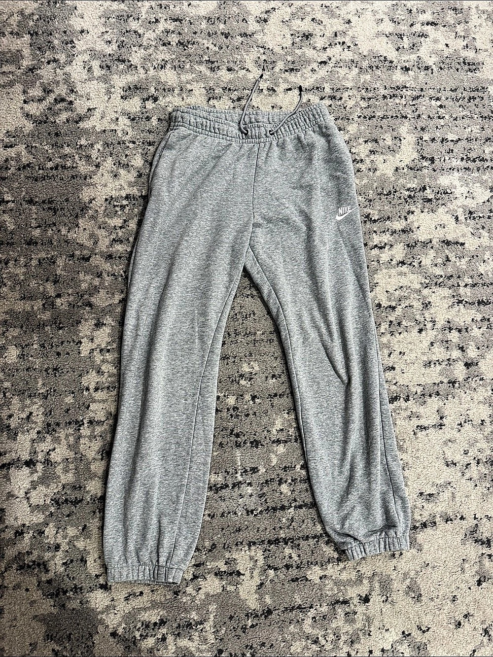 Nike Sportswear Club Fleece Open-Hem Pants Gray Joggers